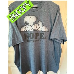 Peanuts Snoopy Tee Heather blue size 2XL